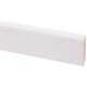 Paquet de 6 plinthes 240 cm blanc