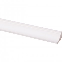 Moulure corniche pin blanc 240cm 22 x 35 mm