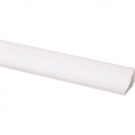 Moulure corniche pin blanc 240cm 22 x 35 mm