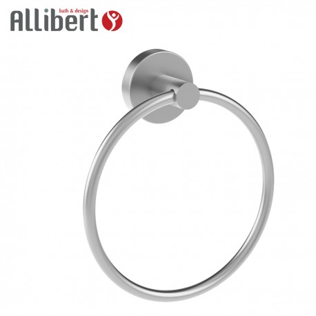 Anneau porte-serviette ALLIBERT chrome brossé