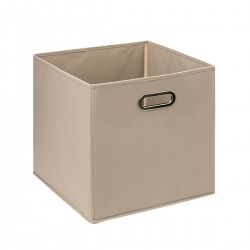 Box de rangement tissu lin