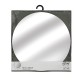 Lot de 2 miroirs adhésifs rond 40x40 cm