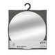 Lot de 4 miroirs adhésifs rond 30x30 cm