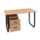 Bureau Hubert au look industriel