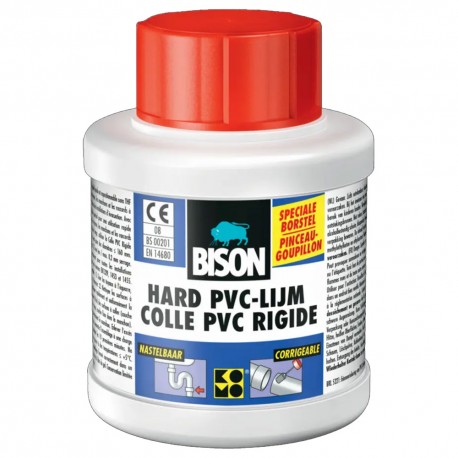 BISON colle PVC rigede a/pinceau 250ml