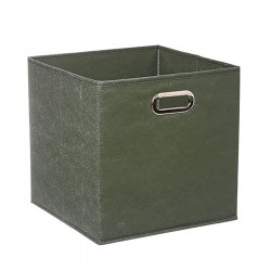 Box de rangement tissu kaki