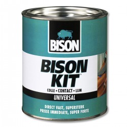 BISON Kit colle de contact jaune 250ml