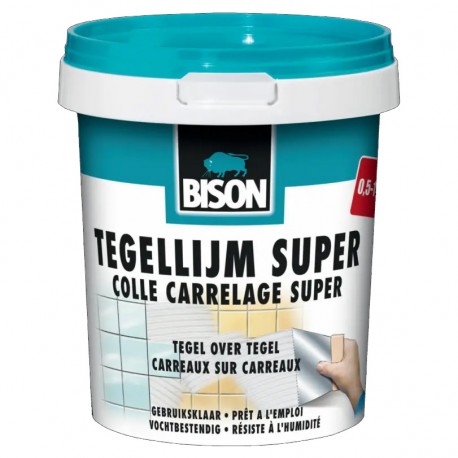 BISON Colle carrelages 1 Kg