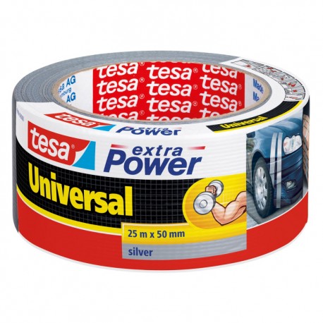 TESA ruban de renfort Power Universal gris 50mm 25 mètres