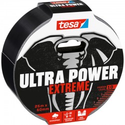 TESA ruban de renfort Ultra Power Extreme noir 50 mm 25 mètres