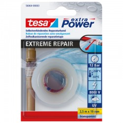 TESA ruban adhésif Extreme Repair transparent 19 mm 2,5 mètres