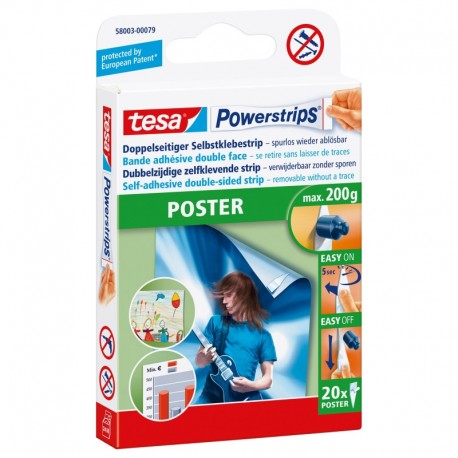 TESA 20 Power Strips Poster