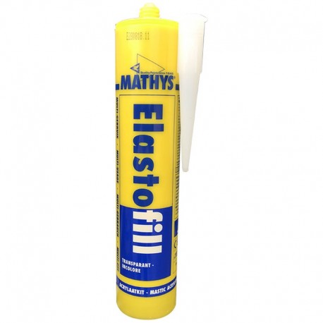 Mastic acrylique ELASTOFILL transparent 310 ml