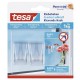 TESA 2 crochets Power Strips déco transparent