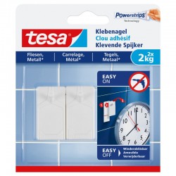 TESA 2 clous adhésifs carrelage/métal 2 kg 