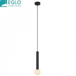 CORTENOVA Suspension 1x E27 acier noir