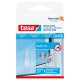 TESA 6 languettes adhésives double-face 200Gr pour verre