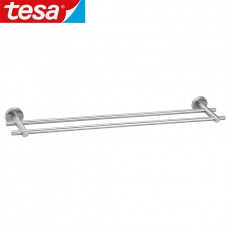 TESA double barre porte-serviette 64cm Moon