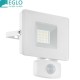 Projecteur blanc + détecteur LED 20W FAEDO