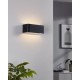 Applique murale LED SANIA noir 20cm