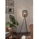 Lampadaire RINROE noir 140cm