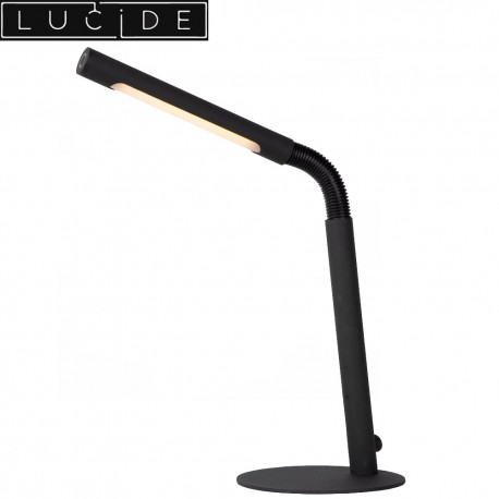 Lampe de bureau sur batterie GILLY dimmable noir 49cm