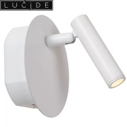 Liseuse/lampe de chevet JOLIJN blanc 10,2cm 2W