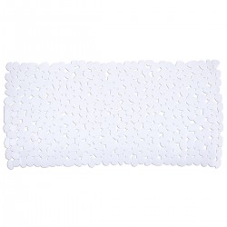 Tapis de douche anti-dérapant Paradise blanc 71x36 cm