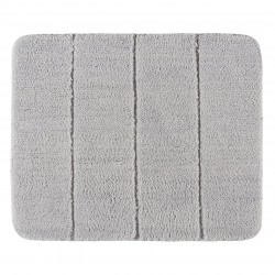 Tapis de bain WENKO Steps gris clair 65 x 55 cm