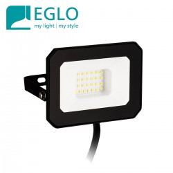 EGLO projecteur LED 20W Risacca-e noir