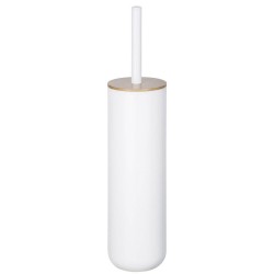 Brosse de toilette WENKO Posa blanc/bambou