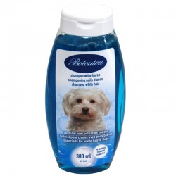 Shampoing chiens poils blancs 300 ml