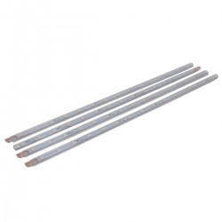 4 rails LED blanc chaud 4x40cm 6,2 W 460 lm