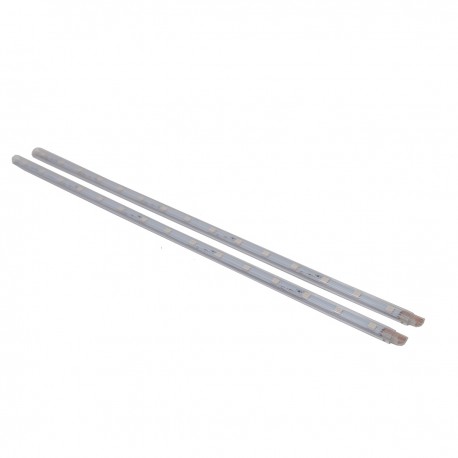 2 rails LED blanc chaud 40cm 2,8 W 210 lm