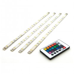 4 rails LED RGB 30cm 1,8 W 100 lm