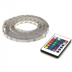 Ruban LED RGB 5 mètres 24 W 400 lm