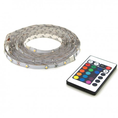 Ruban LED RGB 5 mètres 24 W 400 lm